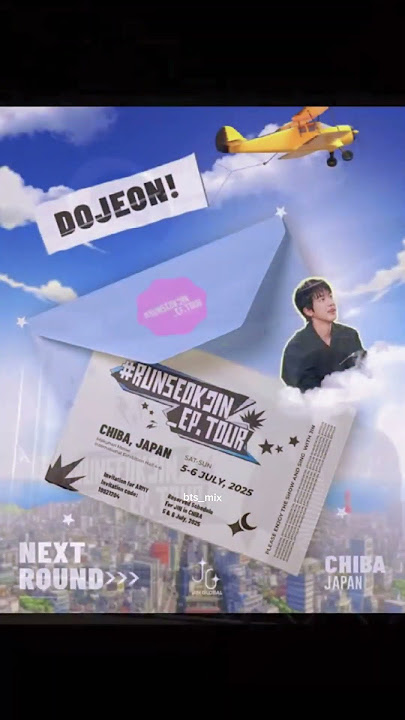 Runseokjin sound check in japan 💜💜 #jin #runseokjin #wwh_jin #kim #seokjin