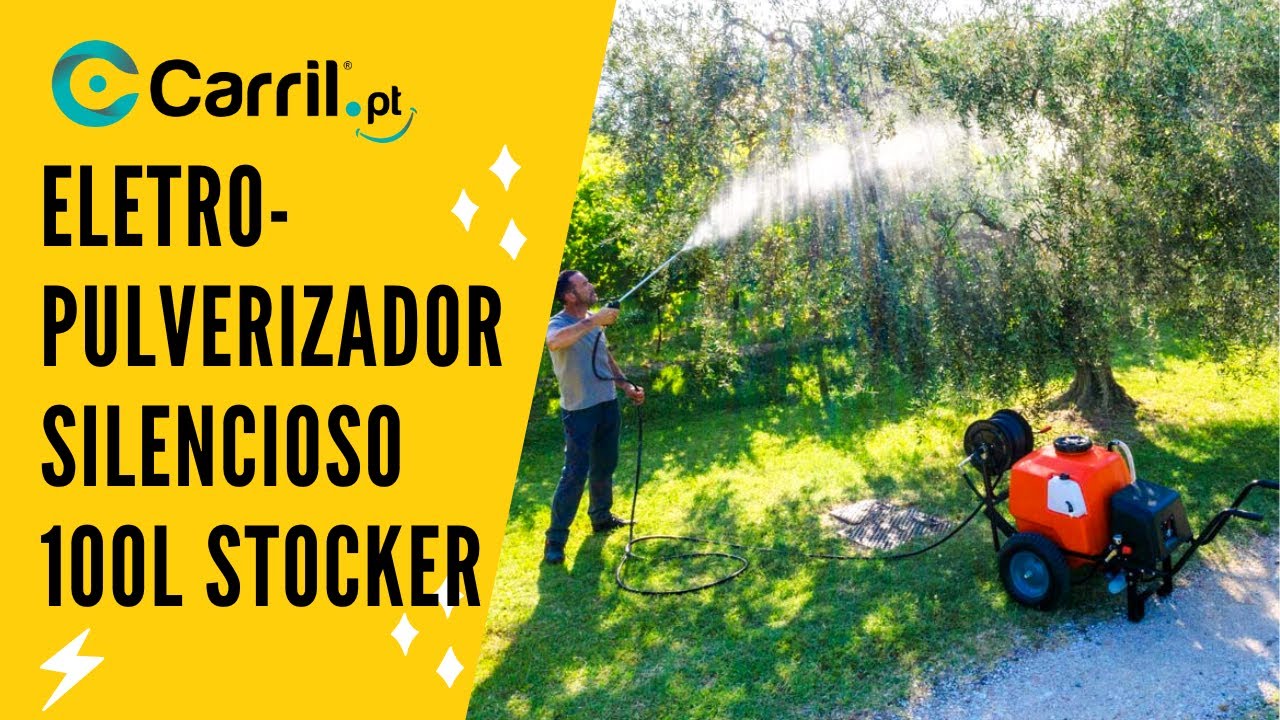 ELETRO-PULVERIZADOR SILENCIOSO 100L STOCKER