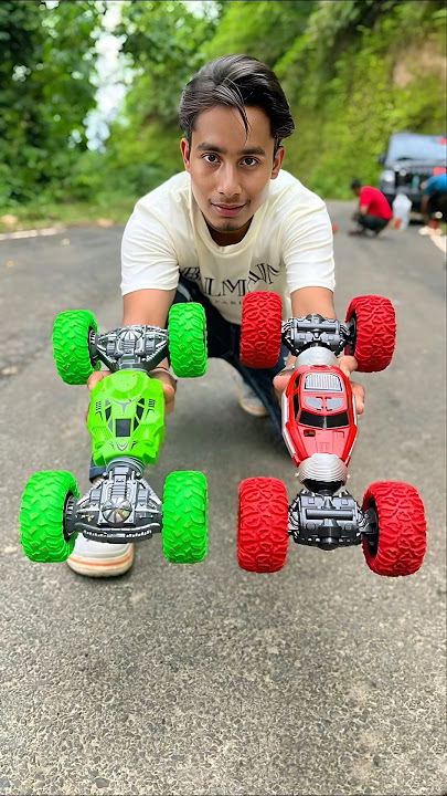 2 Off Road Rock Crawler Remote Control Rc Stunt Car Video