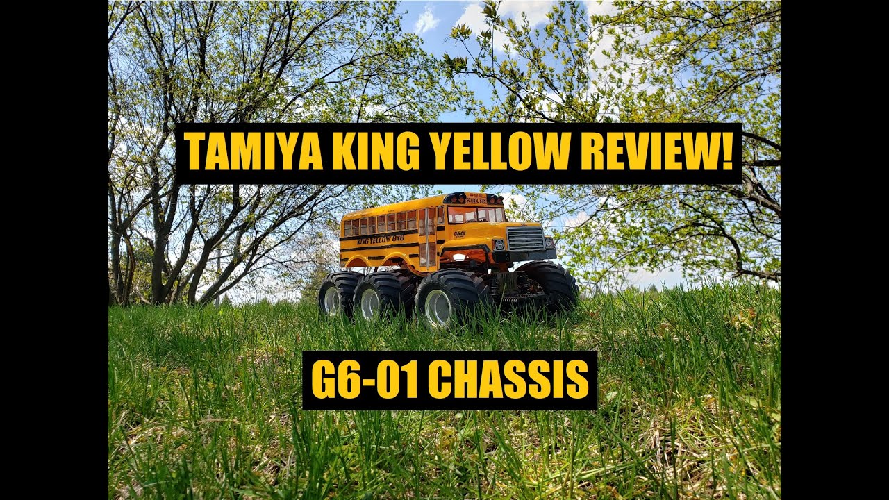 Tamiya King Yellow 6x6 (G6-01) Review - YouTube