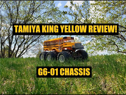 Tamiya King Yellow 6x6 (G6-01) Review - YouTube
