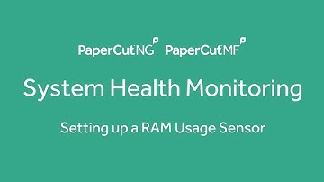 System Health Monitoring - RAM Sensor Setup