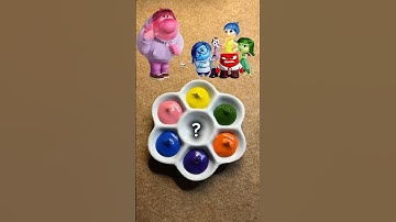 Mixing Emotions from InsideOut 2 - The Result Will Surprise You! (Part 24)#asmr #colors  #insideout2
