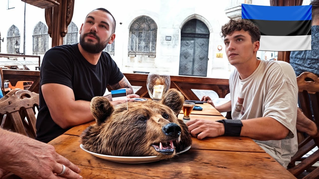 PRÓBUJEMY NIEDŹWIEDZIA W ESTONII - SKANDYNAWIA TOUR 9 🇪🇪