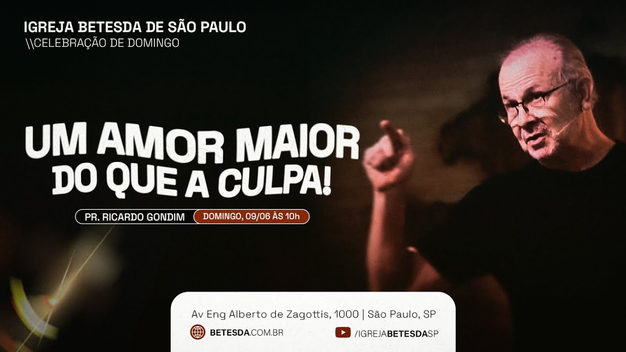 UM AMOR MAIOR DO QUE A CULPA | RICARDO GONDIM - 9/6/24