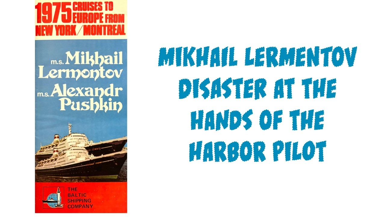 Mikhail Lermentov and the Alexander Pushkin - Two Ships- One Faced With Disaster.