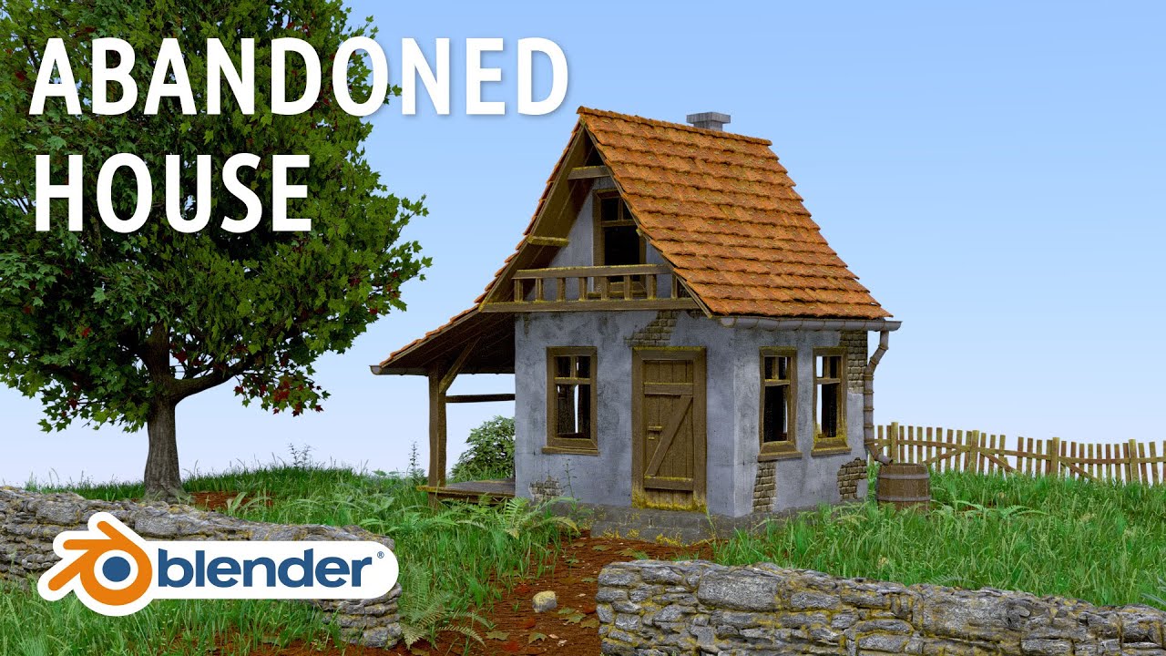 Abandoned House Made With Blender YouTube