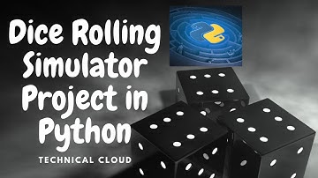 ROLLING DICE SIMULATOR in Python! Python Project! Automate Boring Stuff with Python!