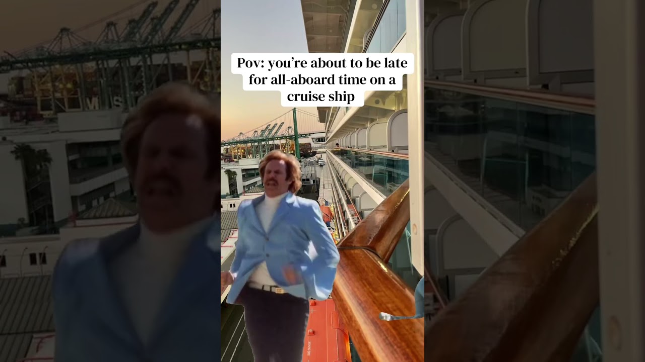 Cruise ship life 😂