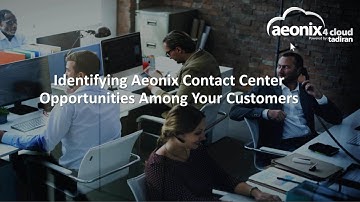 Use Aeonix Contact Center and set you apart from your competitors