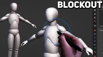 How to Blockout your Characters for Sculpting in Blender!
