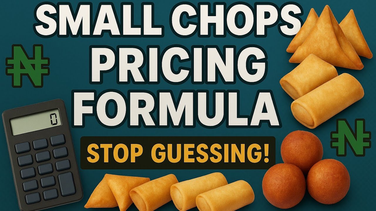 Nigerian Small Chops Pricing Tutorial | Fried and Unfried Samosa & Springroll Costing