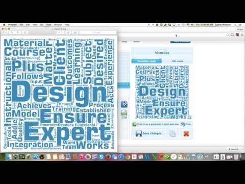How to Create a Tagul Word Cloud