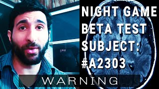 #NightGame -- Beta Test Subject: Number A2303