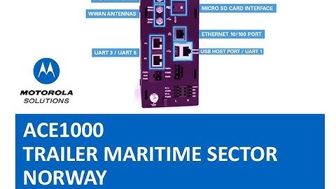 ACE1000 by Motorola Solutions