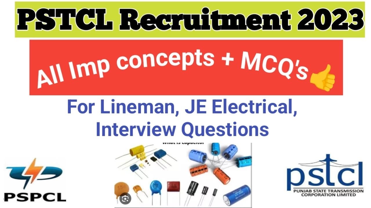 Most Important Theory & MCQ's of Capacitors. capacitors.ITI Electrical