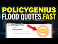 How to enable flood insurance comparison with Policygenius - Full Guide