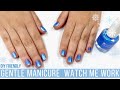 Gentle Natural Nail Manicure w/Dazzle Dry Nail Polish [Watch Me Work/Relaxing/No Talking/Just Music]