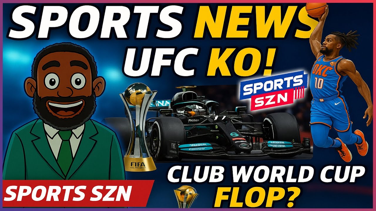 PACERS v OKC NEWS, F1 RUSSEL, NORRIS + PIASTRI, UFC KAMARU USMAN, MESSI + FIFA CWC, SEPAK TAKRAW