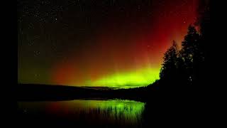 Aurora borealis & Milky Way Timelapse test. 4-5.9.2024.