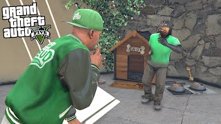 FRANKLIN MEETS HUMAN CHOP IN GTA 5!!!