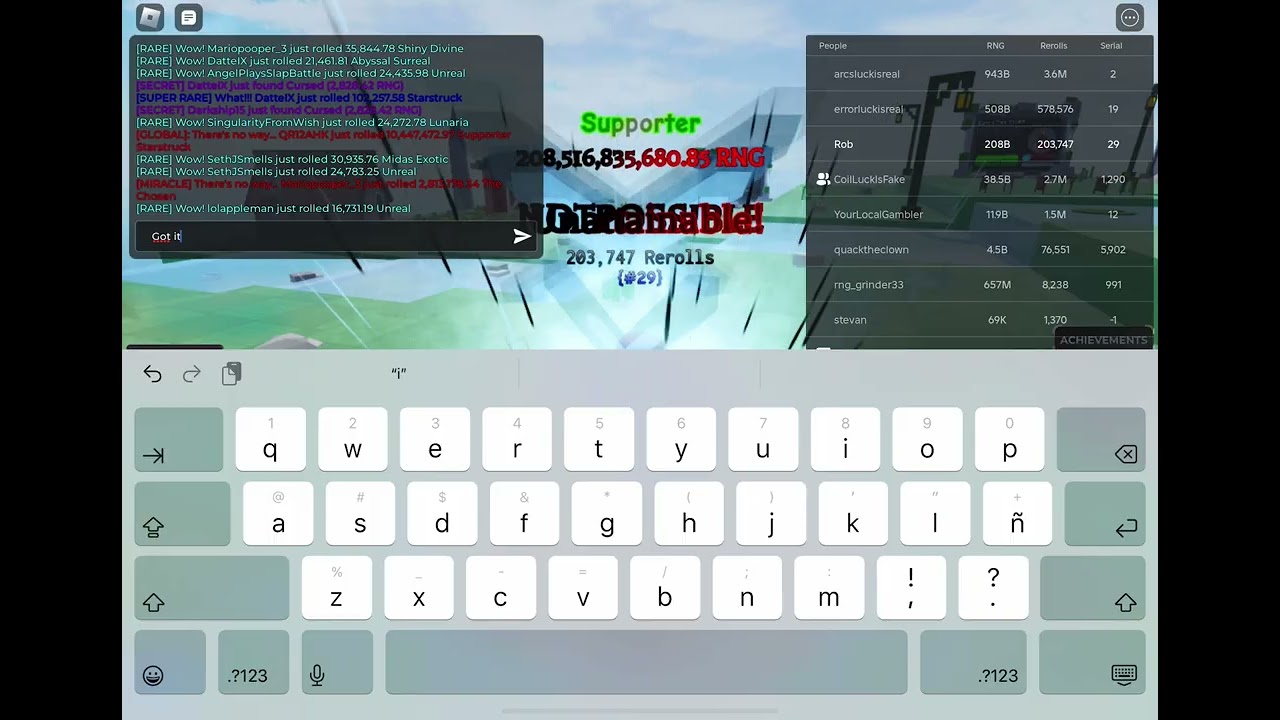 Getting an supporter unatt serial 29 203b