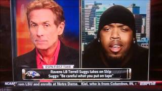 Skip Bayless vs Terrell Suggs