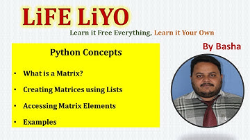 Matrices using Lists || Matrix in Python || Matrices #python #matrices #list #matrixaddition