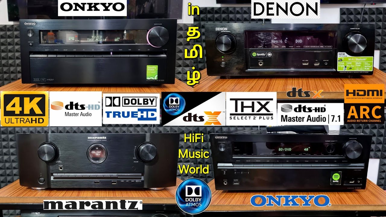 Onkyo PR-SC5509 9.2 AV Controller Marantz SR6008 NR1606 DENON AVR