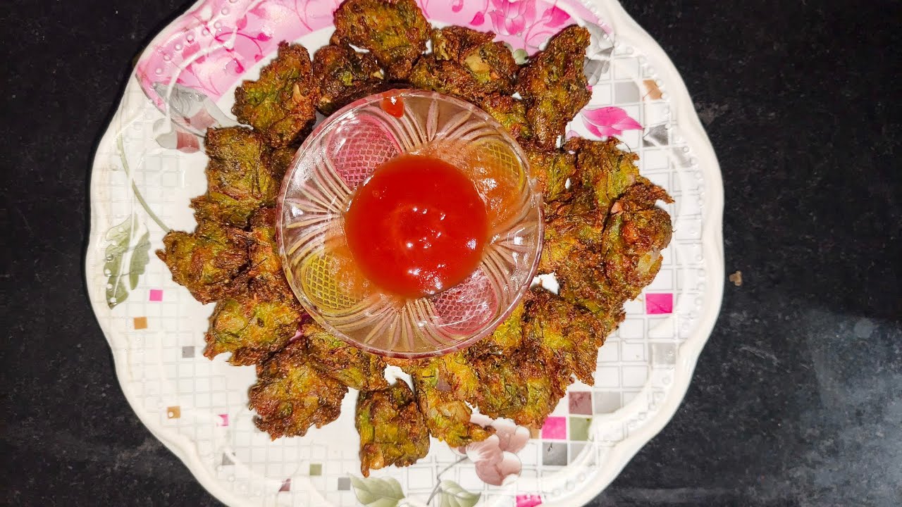 সরষে ফুলের পকোড়া রেসিপি 😋😋Please like, subscribe, comment, share💬🙏