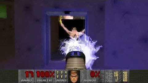 Doom II (1994) - MAP16: Suburbs [4K 60FPS]