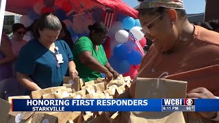 Honoring the sacrifice: People take time to honor first responders