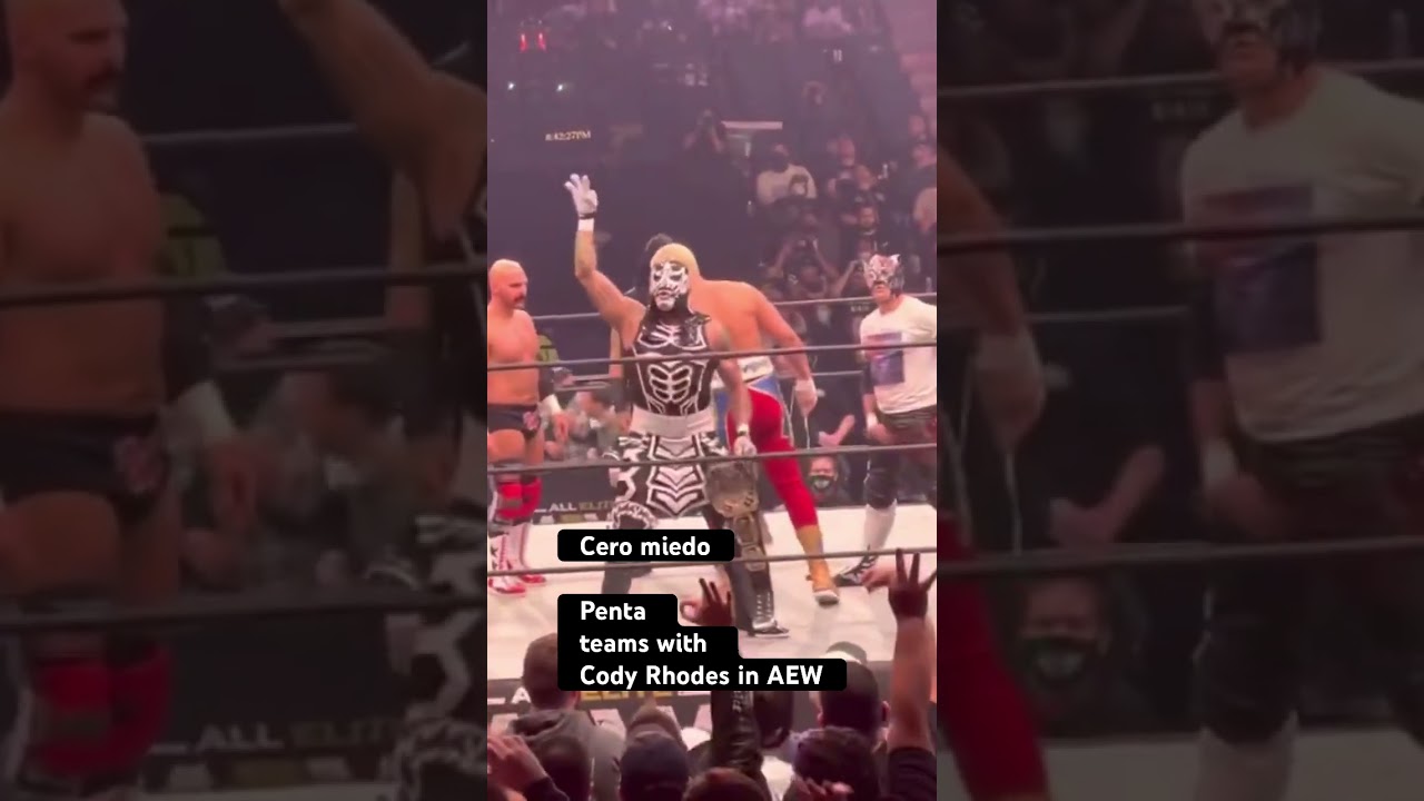 “Cero Miedo” chants | Cody Rhodes + Penta & PAC in AEW | connecting people through wrestling