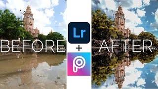 How to Edit realistic water reflection in PicsArt & Lightroom |Picsart manipulation | screenshot 5