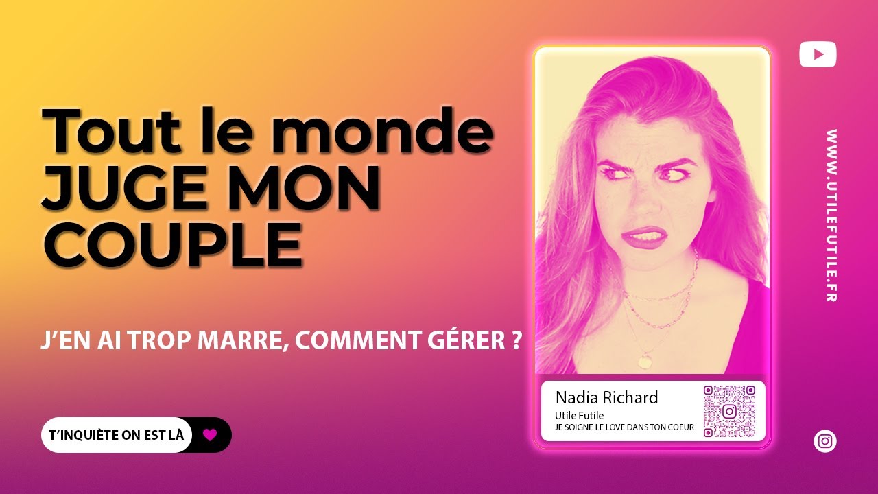 Tout le monde critique mon couple, J'EN AI MARRE 🤬