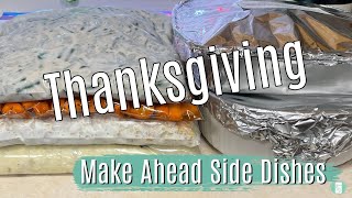 Thanksgiving Side Dishes | Make Ahead Freezer Sides