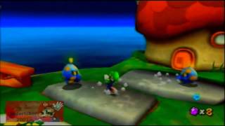 Super Mario Galaxy - Estrella 63: Luigi en la Galaxia Ovoestrella