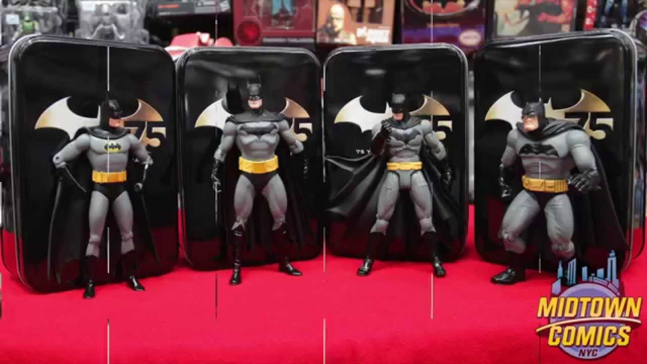 batman 75 years action figure set