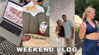 WEEKEND VLOG: pickleball, hanging with my dad, church, reformer Pilates