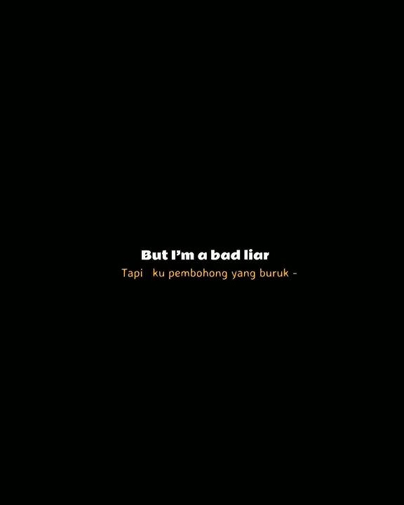 Mentahan lirik lagu ' Dj BAD LIAR VIRAL TIKTOK ' #shorts #viral #tiktok #tranding #2022