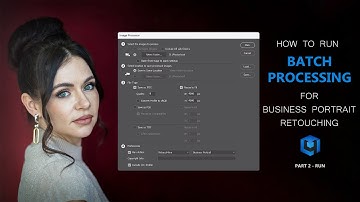 How to run Actions for Photoshop with Retouch4me for business portrait retouching?
