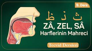 Zâ, Zel ve Sâ Harflerinin Mahreci | Tecvid Dersleri 9