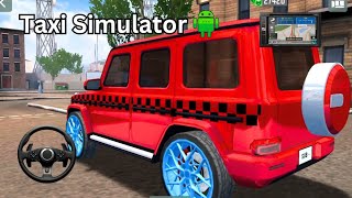 New Taxi Game Real City Driving G Wagon Sim: Taxi Simulator 2025 - Car Game Android Gameplay screenshot 5
