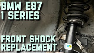 BMW E87 1 Series Front Struts Replacement