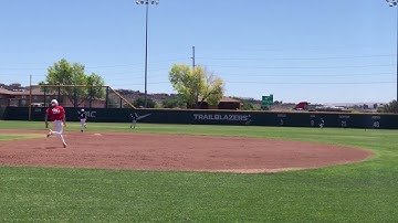 Double off the wall at Utah Tech