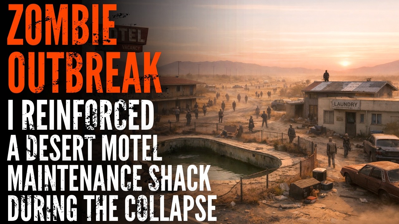 ZOMBIE OUTBREAK: I Reinforced a Desert Motel Maintenance Shack During the Collapse – Creepypasta