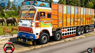 Offroad Cargo truck Ashok Lorry Driver - Indian Truck Driver Simulator 3D Game | Gameplay Android screenshot 3