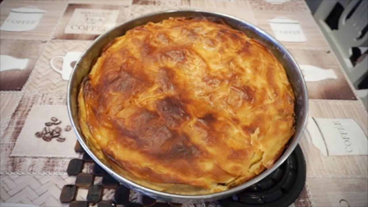 Mesnik-byreku me mish dhe pete te pjekura,receta tradicionale e ruajtur nga gjyshja ime