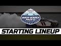 Starting Lineup for the 2021 Buschy McBusch Race 400 at KANSAS