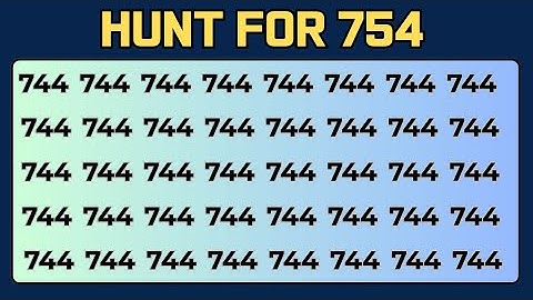 Test Your Observation Skill! Spot The Odd Numbers and Letters